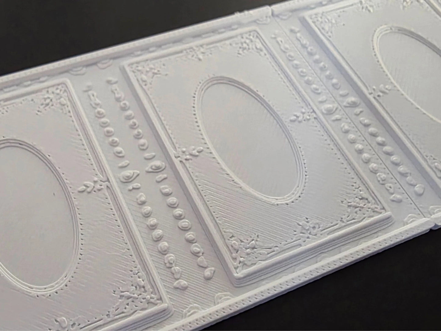 1:12 Scale Dolls House Miniature Wall Panel – Wall Panelling Panels (2 Pack) #6