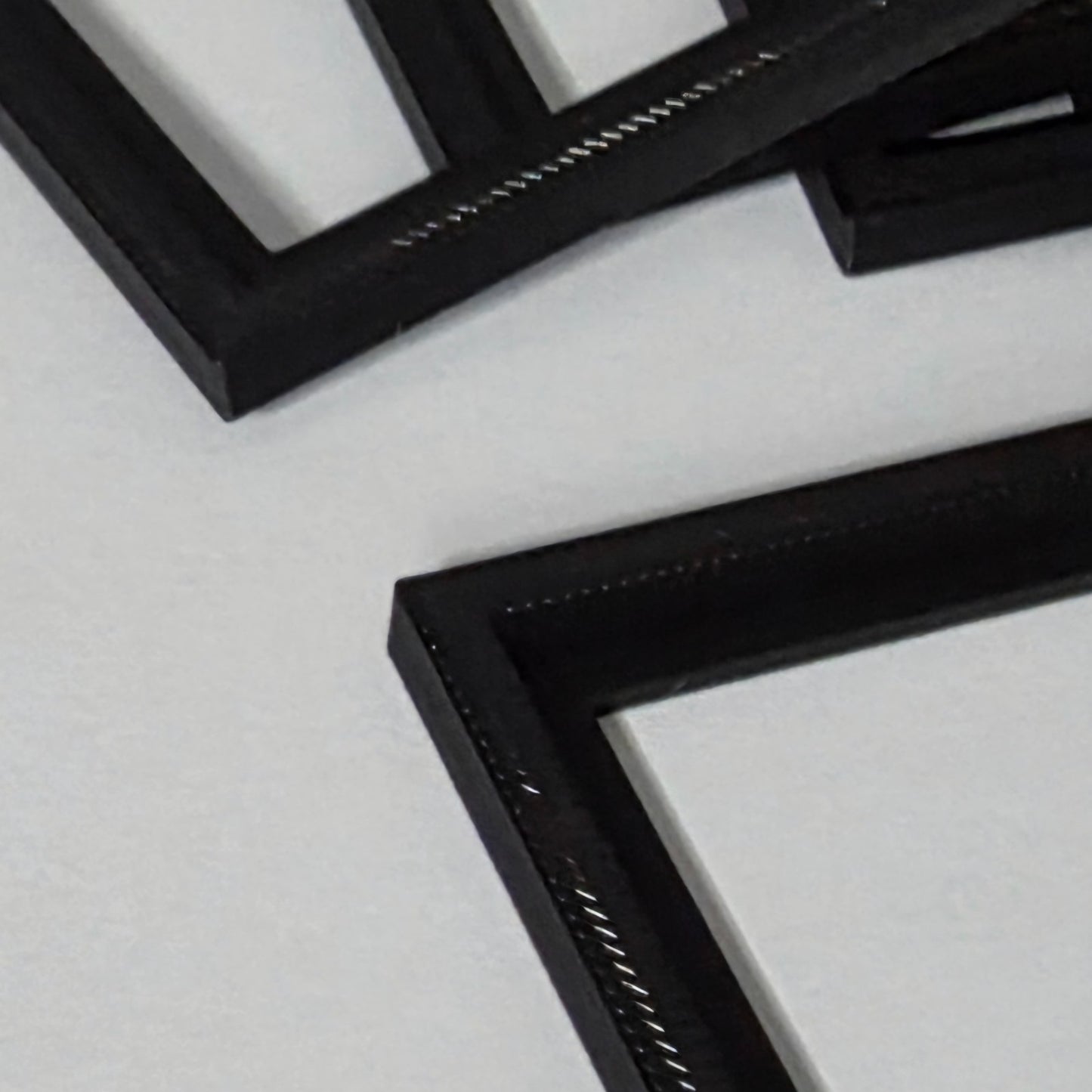 1:12 Scale Dolls House Miniature Modern Picture Frames - 5 Pack - 58 x 75mm