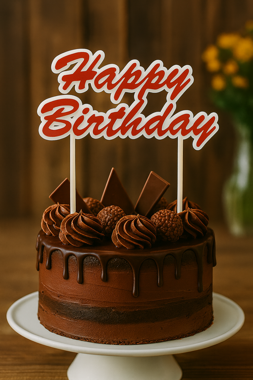 Personalised 3D Printed Cake Topper