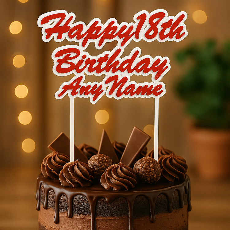 Personalised Cake Toppers