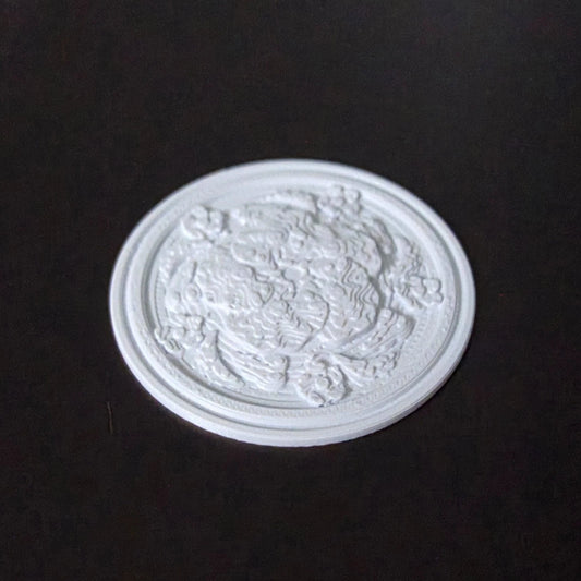 1:12 Scale Dolls House Miniature – Ceiling Rose (40mm) – High Detail #9