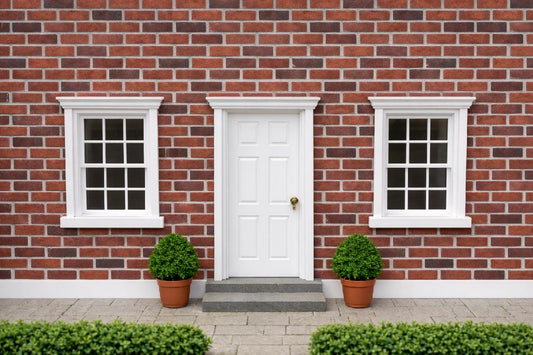 1:12 Scale Dolls House Miniature - Traditional Red Bricks Cladding Sheets x2