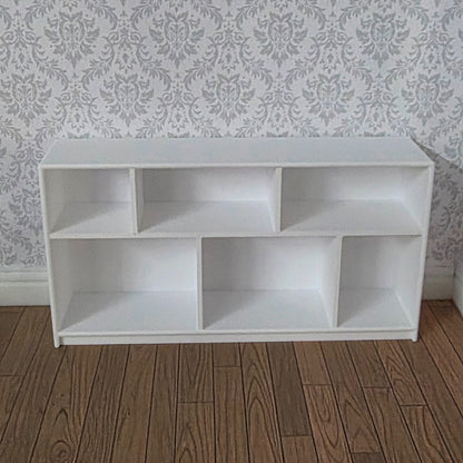 1:12 Scale Dolls House Miniature - IKEA-Inspired TV Unit / Media Storage Cabinet