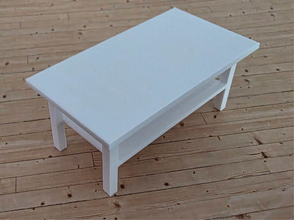 1:12 Scale Dolls House Miniature - Modern Rectangular Table