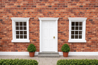 1:12 Scale Dolls House Miniature - Brick Wallpaper/Brickpaper/Cladding Sheets x2