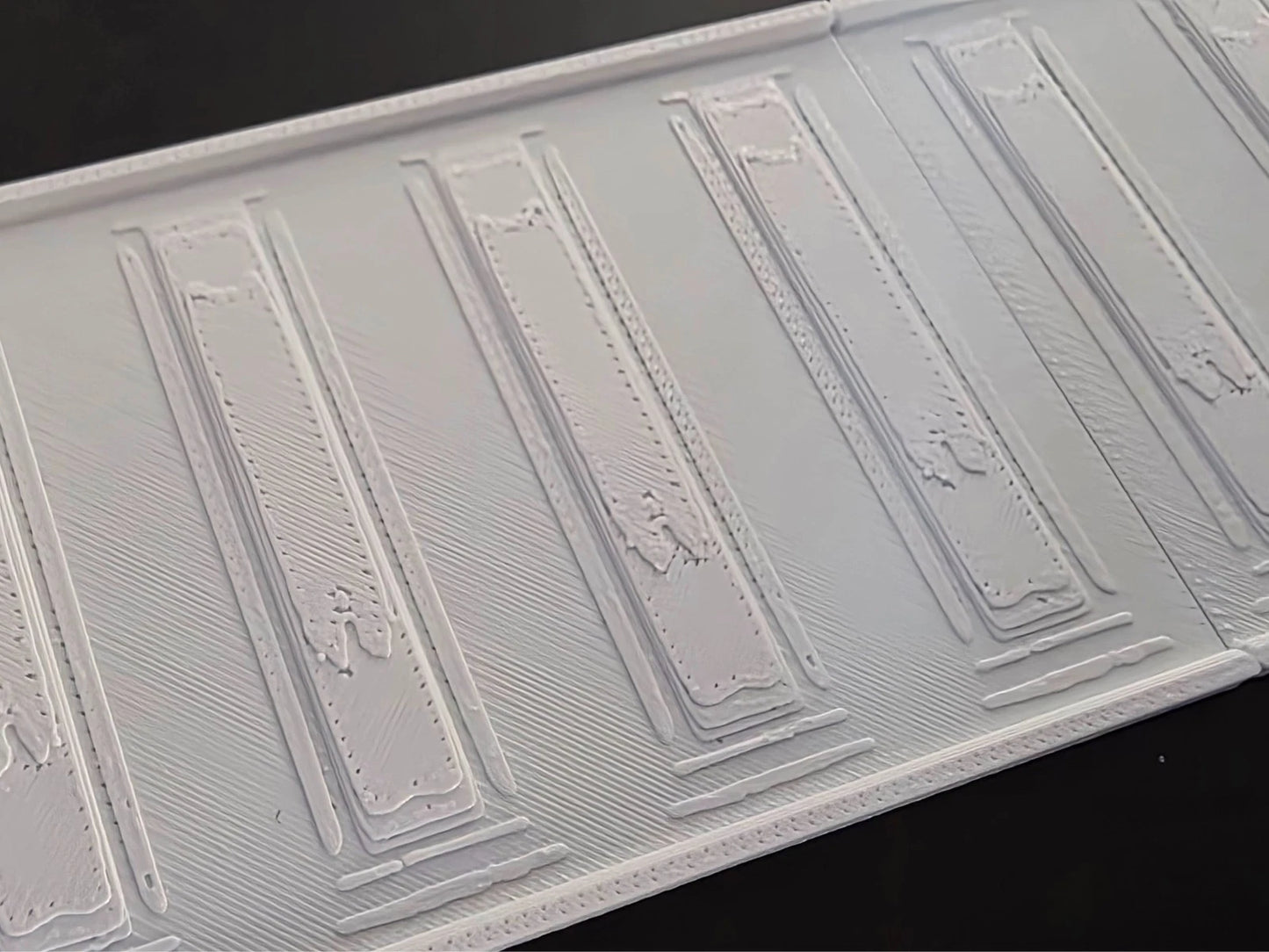 1:12 Scale Dolls House Miniature Wall Panel – Wall Panelling Panels (2 Pack) #1