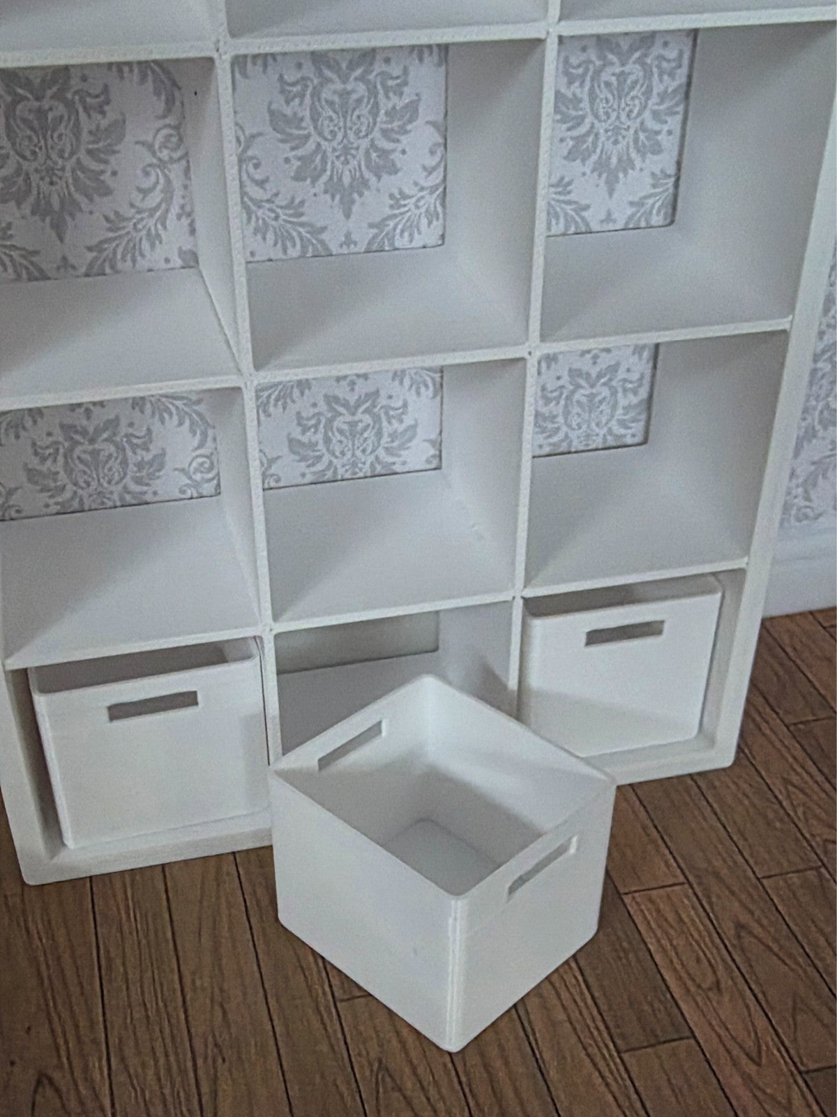 1:12 Scale Dolls House Miniature - IKEA-Inspired KALLAX 3x4 Shelving Unit