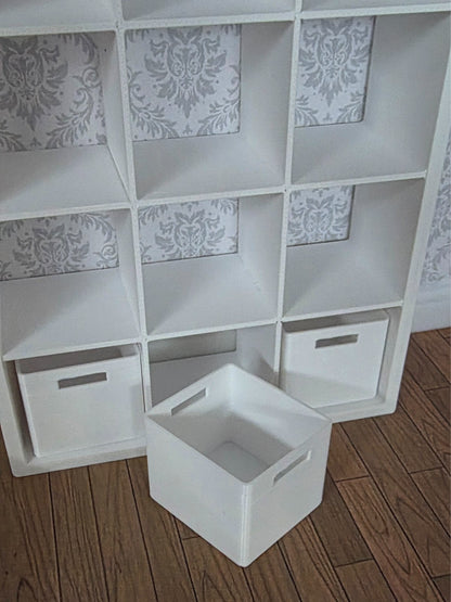 1:12 Scale Dolls House Miniature - IKEA-Inspired KALLAX 3x4 Shelving Unit