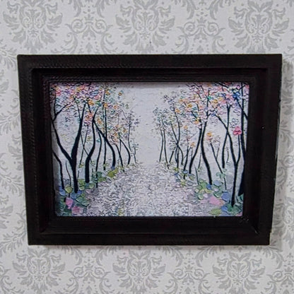 1:12 Scale Dolls House Miniature Modern Picture Frames - 5 Pack - 58 x 75mm