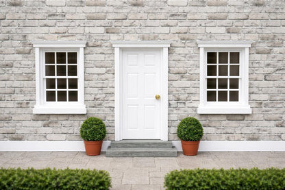 1:12 Scale Dolls House Miniature - Brick Wallpaper/Brickpaper/Cladding Sheets x2