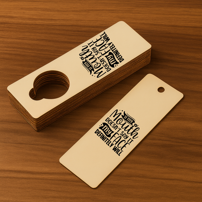 Wooden Door Knob Hanger