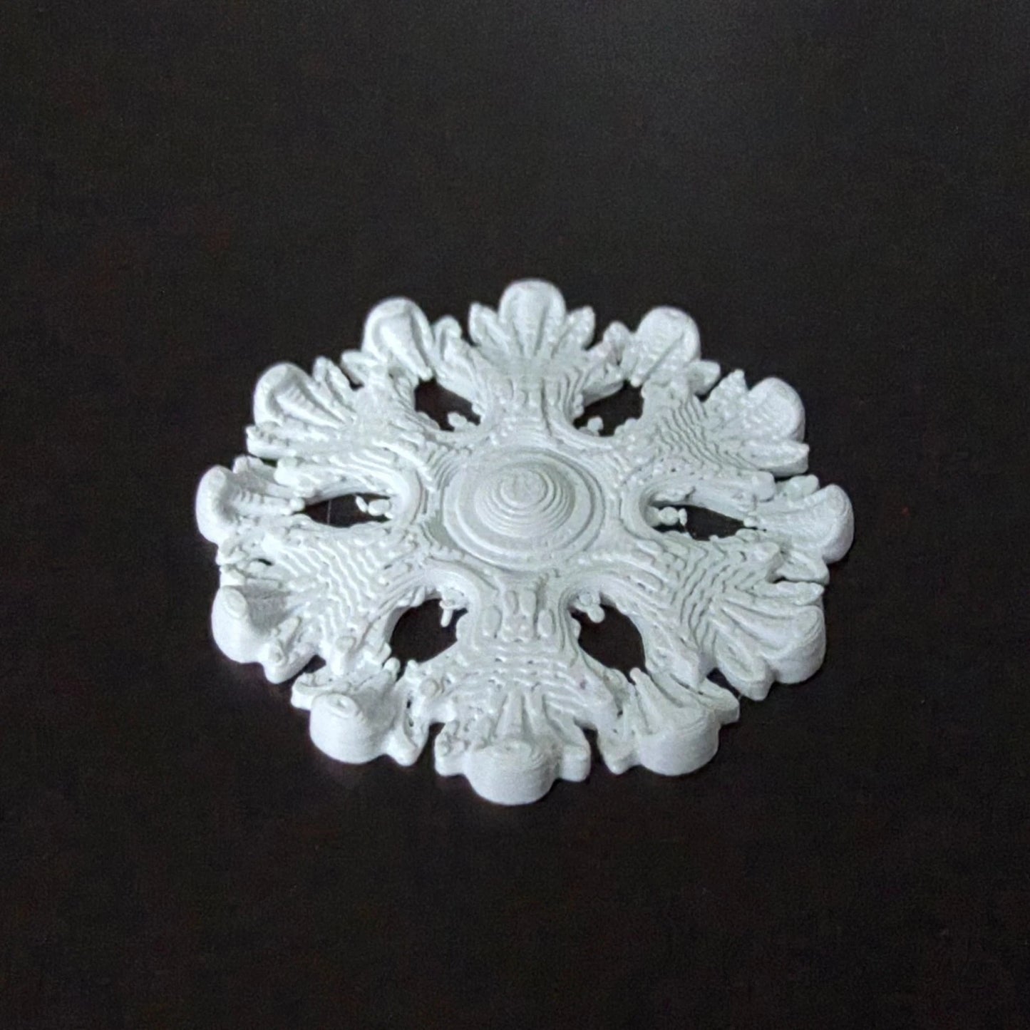 1:12 Scale Dolls House Miniature – Ceiling Rose (40mm) – High Detail #5