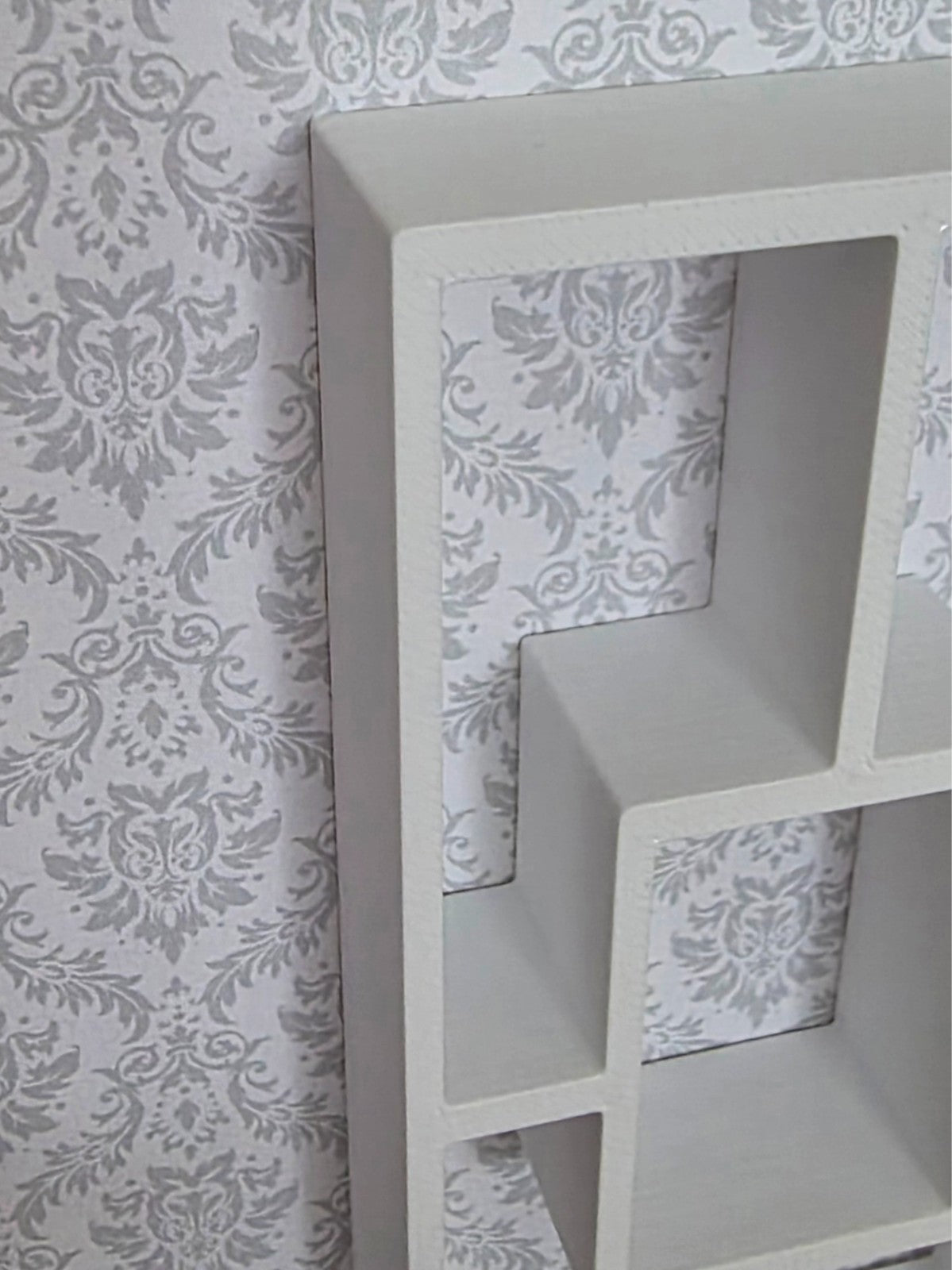 1:12 Scale Dolls House Miniature - IKEA-Inspired Modern Shelving Unit