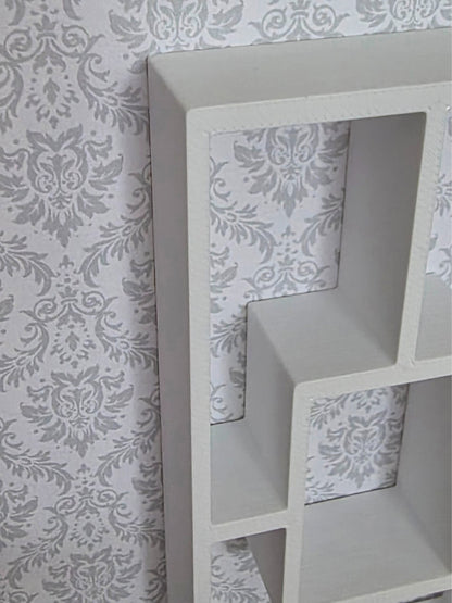 1:12 Scale Dolls House Miniature - IKEA-Inspired Modern Shelving Unit