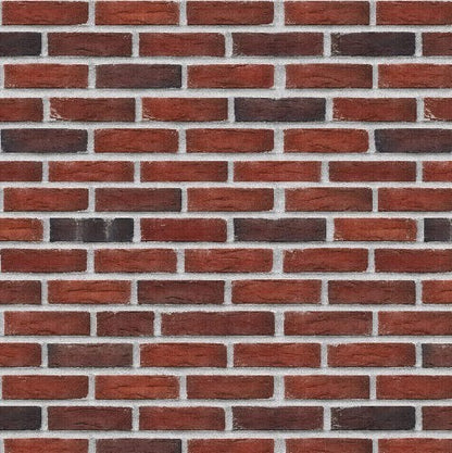 1:12 Scale Dolls House Miniature - Traditional Red Bricks Cladding Sheets x2