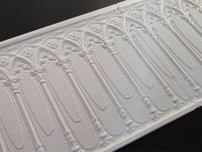 1:12 Scale Dolls House Miniature Wall Panel – Wall Panelling Panels (2 Pack) #5