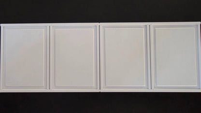 1:12 Scale Dolls House Miniature Wall Panel – Wall Panelling Panels (2 Pack) #9