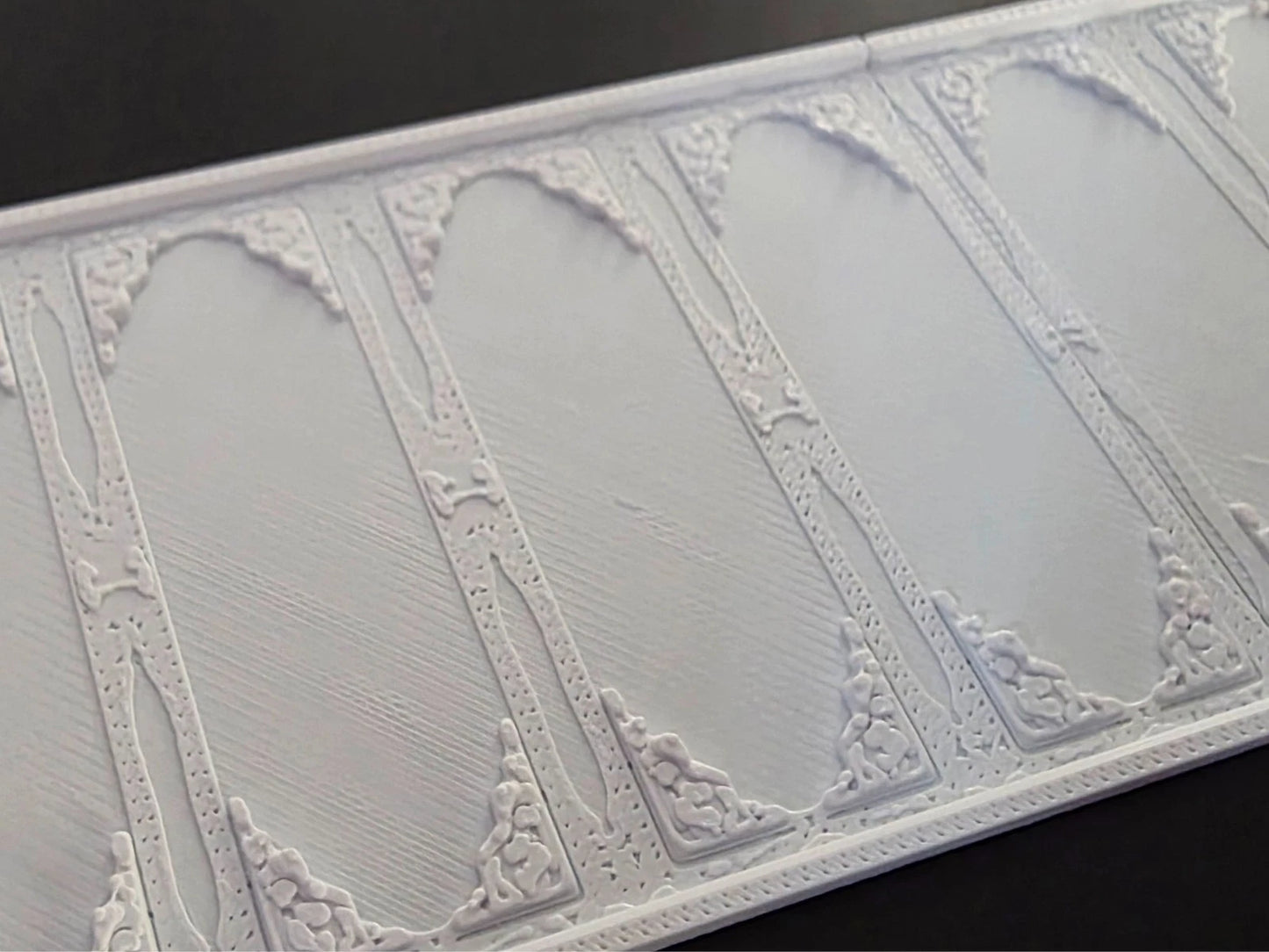 1:12 Scale Dolls House Miniature Wall Panel – Wall Panelling Panels (2 Pack) #10