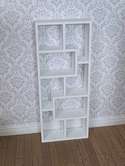 1:12 Scale Dolls House Miniature - IKEA-Inspired Modern Shelving Unit
