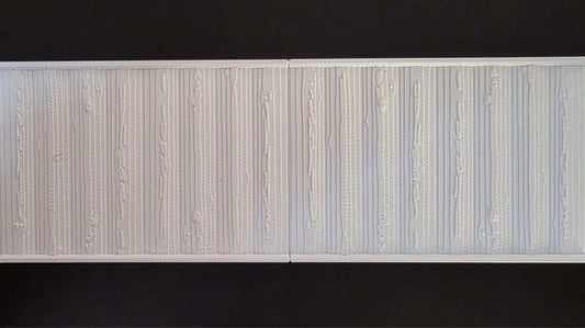 1:12 Scale Dolls House Miniature Wall Panel – Wall Panelling Panels (2 Pack) #3