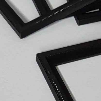 1:12 Scale Dolls House Miniature Modern Picture Frames - 5 Pack - 29mm x 37.5mm